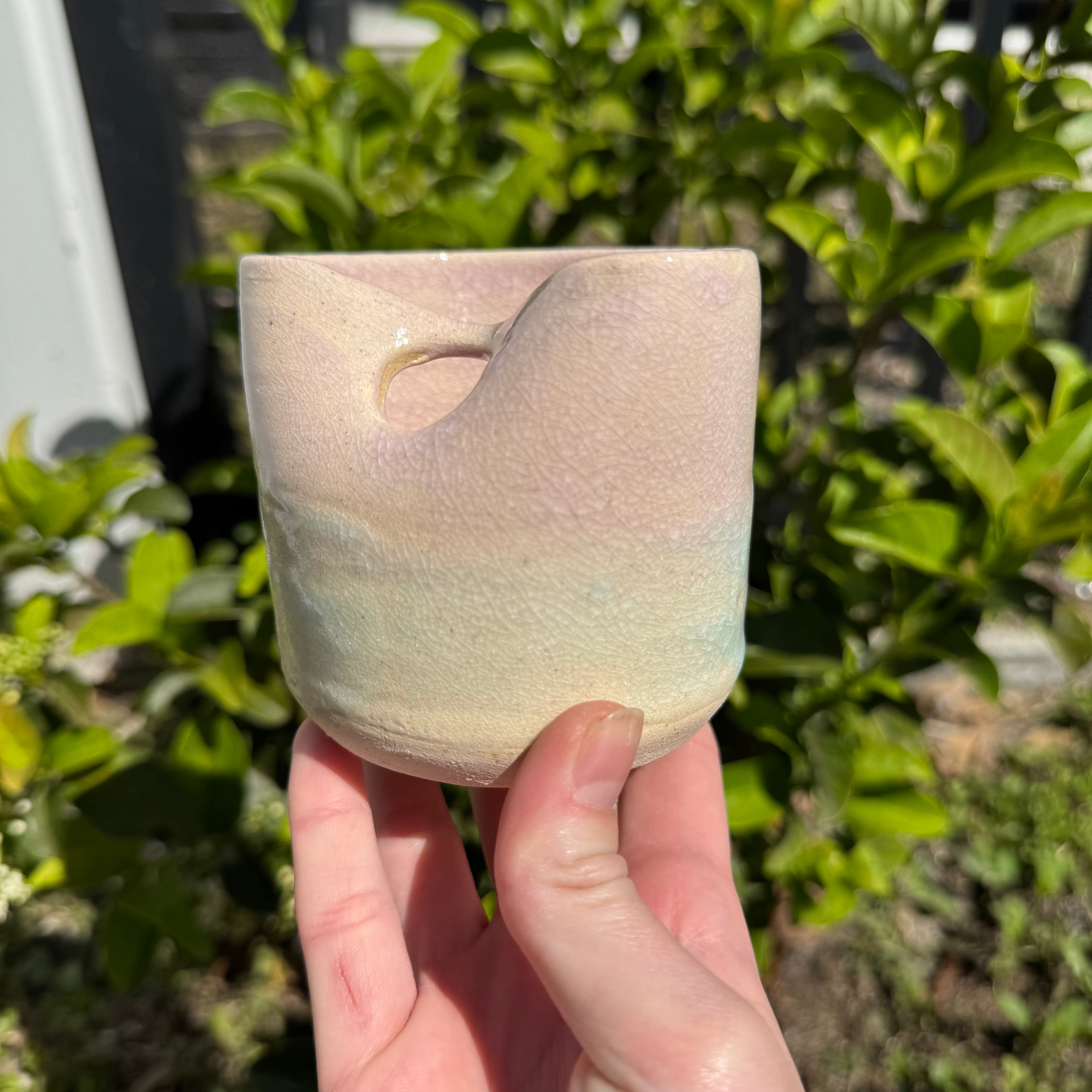 Spring Meadows Straw Cup/Toothbrush Holder